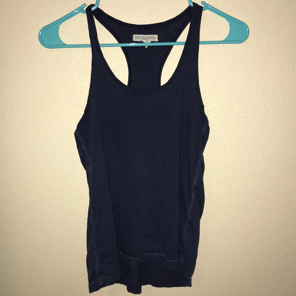 Aeropostale navy small tank top.